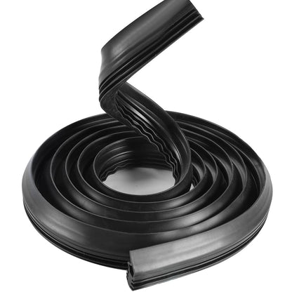 Sunniswi DD62-00043A Dishwasher Front Tub Door Seal Door Gasket (Black)