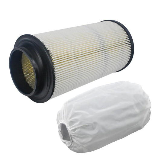 Sportsman 850 500 400 Air Filter Replacement for Polaris 570 450 550 600 700 800 Scrambler Magnum Trail Boss Worker Xpedition ATV Parts & Preclean Sleeve, Replace # 7080595 7082101