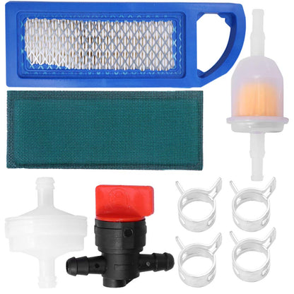 Anxingo GY20573 Air Filter with AM125424 Oil Filter Replacement for John Deere LA115 LA105 LA110 L100 L105 L107 Lawn Tractor M149171 GY20577