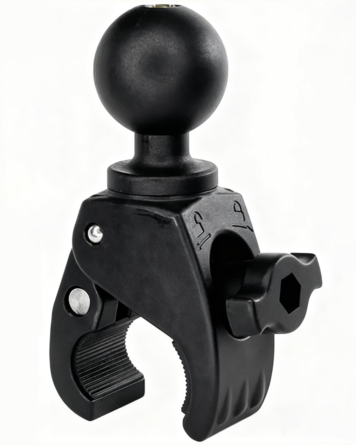 Strg 1.5'' Ball Mount Adapter with Small Tough-Claw Clamp, Compatible with RAM and 1.5" Ball Systems from iBolt and Tackform Enterprise Series