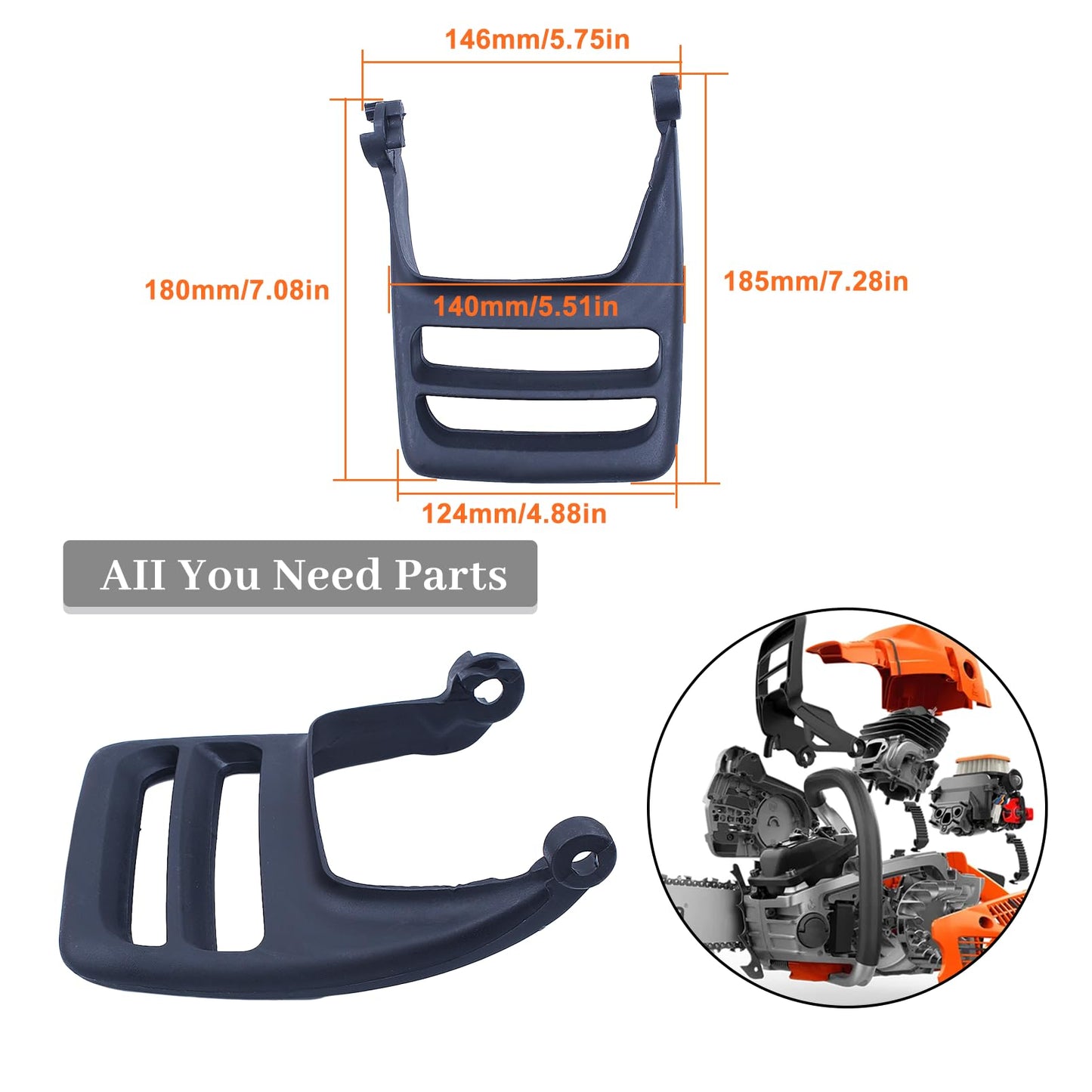 Chain Brake Handle Lever for Hus 240E 235E 236 240 235 Chainsaw 575636901