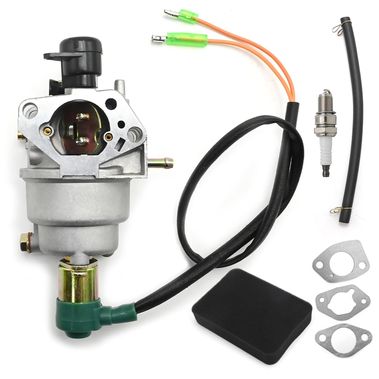 Vkinman 16100-Z5F-F01 Carburetor with Tune Up Kit Carb Replacement for Honda EB3500X Carburetor EB3800X, EB5000XK2, EB6500X, EM6500SXK1, EM5000SXK2, EM3800SX, EB3500XK1, EG3500XK1, EM3500SXK1