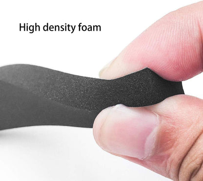 2 Rolls Self Adhesive Foam Strips 1/4in Thick x 2in Wide x 6.56Ft Long Foam Insulation Tape, Weather Stripping Door Seal Strip, Neoprene Weather Stripping High-Density Closed Cell Foam Tape Seal