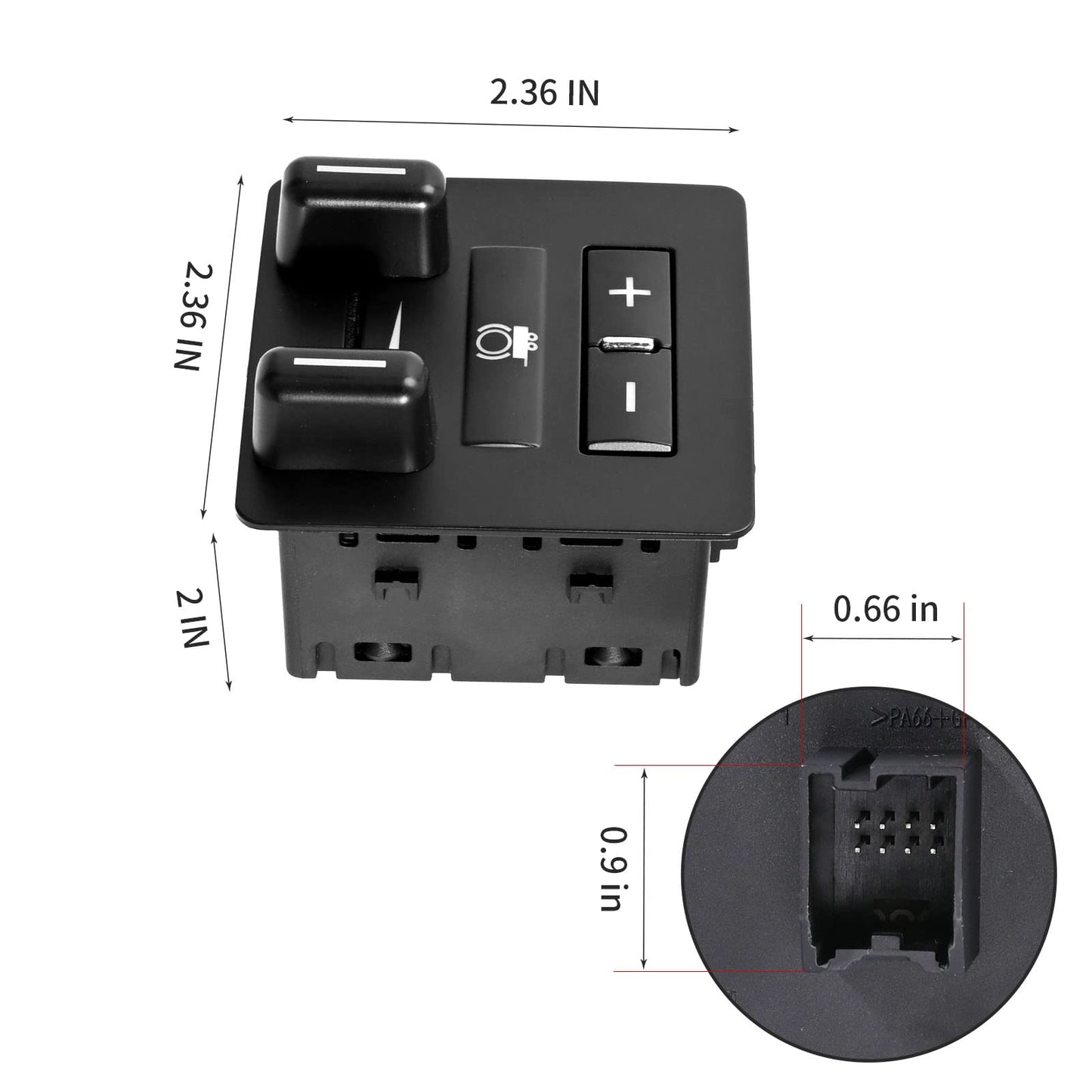 15926102 Trailer Brake Control Switch Replacement for 2007-2014 Chevy Suburban Yukon Sierra Escalade Silverado Avalanche Tahoe