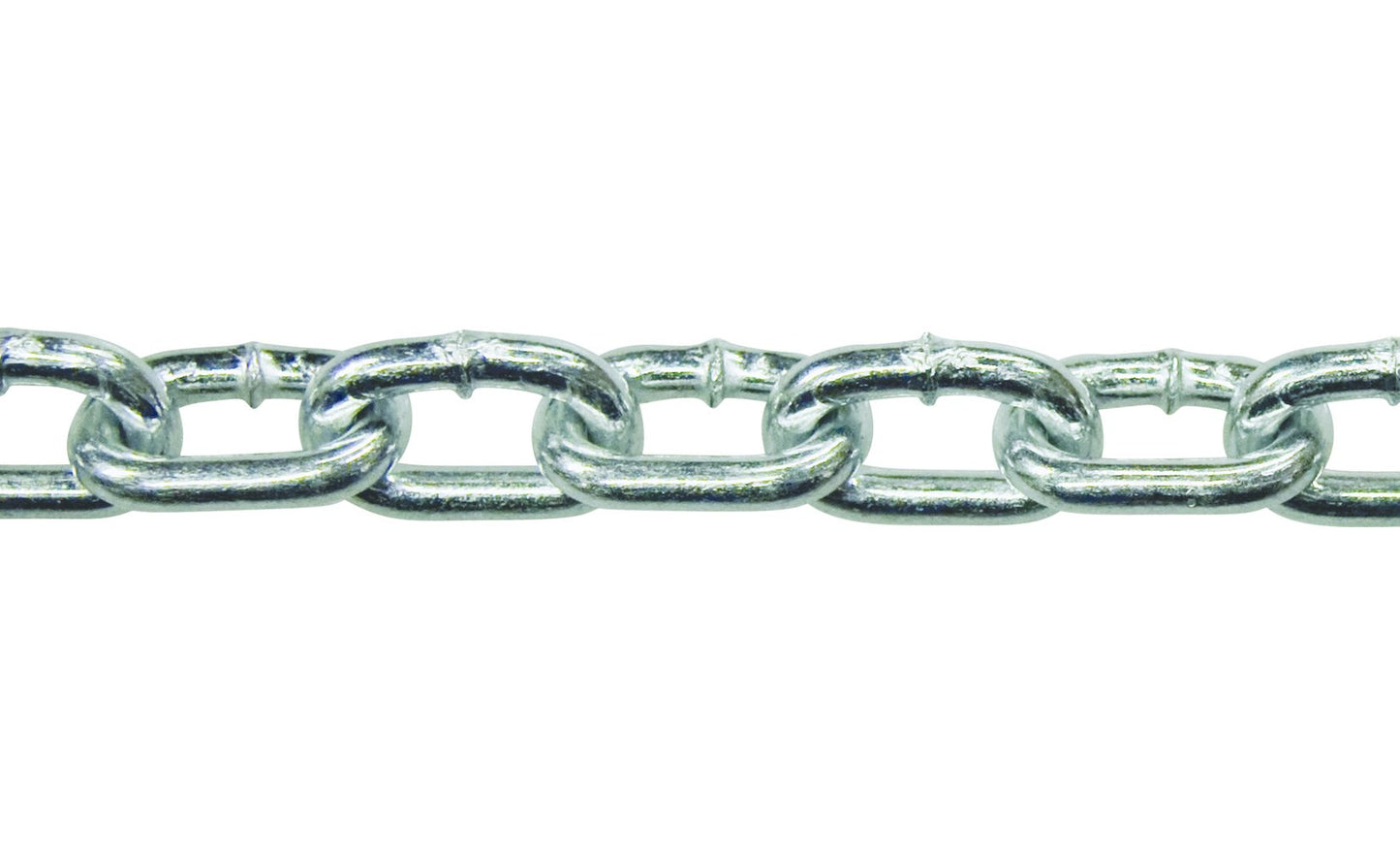 KingChain 519171 2/0 x 15 ft. Zinc-Plated Straight Link Coil Chain with 1/4-inch Quick Link, 520 lb. Safe Working Load, General Purpose Chain