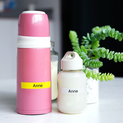 Anycolor Replacement for Dymo D1 Label Maker Refills 40513 45010 45016 45017 45018 45019 45021 Compatible with Dymo LabelManager 160 280 360D PnP 420P 220P 450 210D, 12mm x 7m (1/2'' x 23ft), 7 Packs