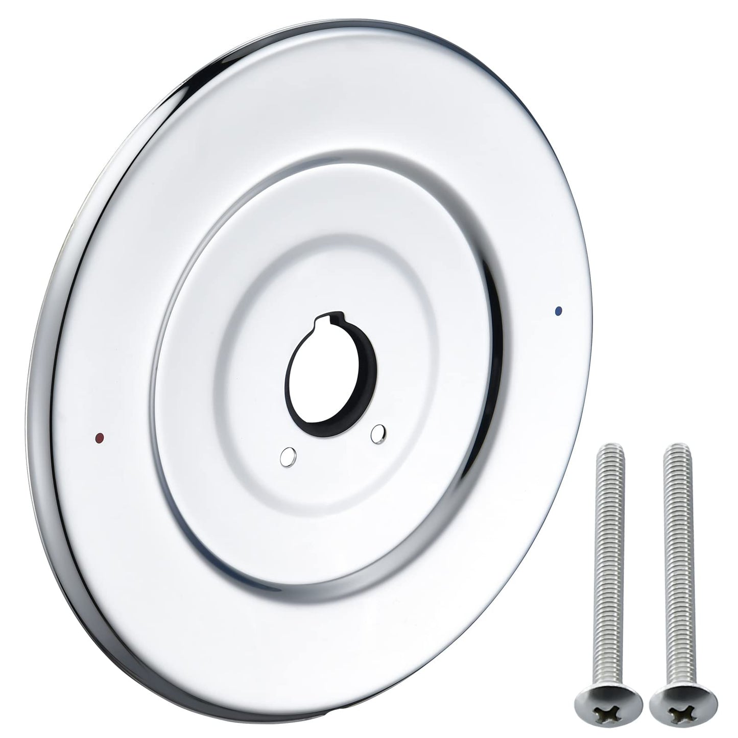 Chateau Collection Escutcheon Replacement for Moen 16090, for One-Handle Tub and Shower Faucets, Chrome
