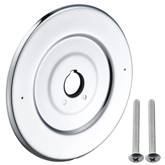 Chateau Collection Escutcheon Replacement for Moen 16090, for One-Handle Tub and Shower Faucets, Chrome
