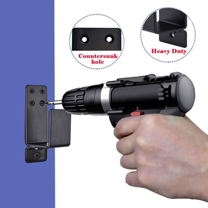 4packs 2*4 Door Barricade Brackets,Ymaiss Upgrade Heavy Duty Door Security Bar, Open Security Bar Holder U Brackets, Security Bar Door Stopper,Holder Brackets U Shape Black