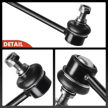 A-Premium 2 x Rear Sway Bar Links Stabilizer Bar Links, Compatible with Toyota Camry Highlander Avalon Venza Solara & Lexus RX350 RX400h ES300 ES300h ES330 ES350 RX330, Replace # K90345 4883006030