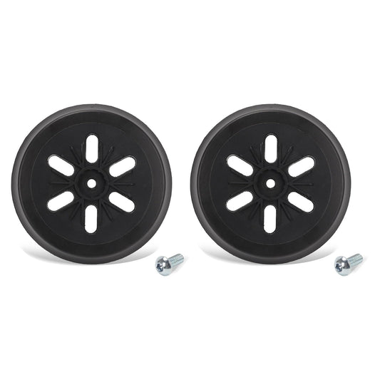 2 PCS 6 Inch Power Sander Replacement Pad Compatible with Bosch ROS65VC/1250DEVS/3727DVS/3727DEVS, 6 Hole Hook & Loop Discs Replace RS6045 & RS6046
