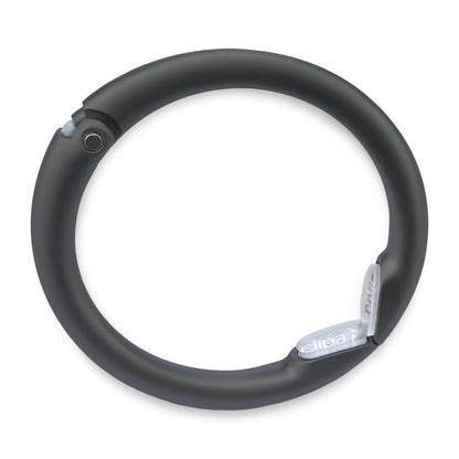 Clipa Handbag Hanger – Matte Black PVD - The Ring That Opens into a Hook and Hangs in Just 10 mm of Space, Holds 15 kg, 3 yr. Warranty.