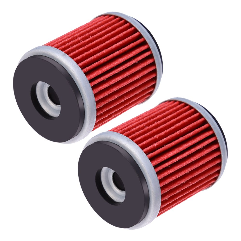 Saihisday Oil Filter Replacement for Yamaha WR250F WR450F WR250X WR250R YFZ450X YFZ450R YZ250 XT250 YFZ450 YZ250F YZ450F YBR250(10Pcs)