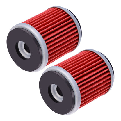 Saihisday Oil Filter Replacement for Yamaha WR250F WR450F WR250X WR250R YFZ450X YFZ450R YZ250 XT250 YFZ450 YZ250F YZ450F YBR250(10Pcs)