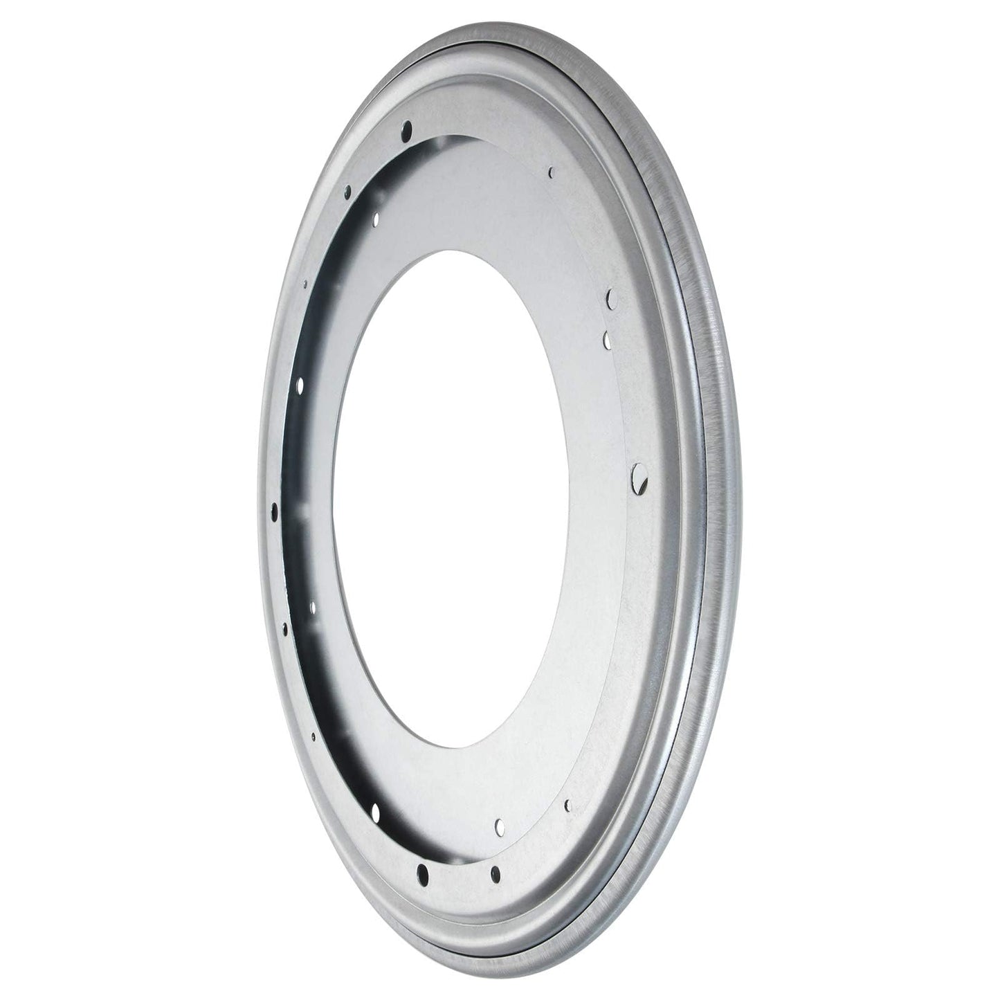 2 Pack Flat Lazy Susan Turntable Bearing 12 inch Round Lazy Susan Hardware 516 Thick Turntable Swivel Base for Rotating Table, Book Case, Serving Tray, DVD Tower, Corner Shelves, 1000lb Capacity