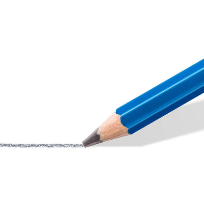 Staedtler Mars Lumograph 8B Graphite Art Drawing Pencil, Soft, Break-Resistant Bonded Lead, 12 Pack, 100-8B