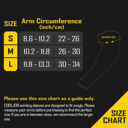 COOLJOB A6 Cut Resistant Sleeves for Gardening Pruning Fishing, 18” Arm Protection for Gardener Farmer, UPF 50+ Sun Protector Large Size