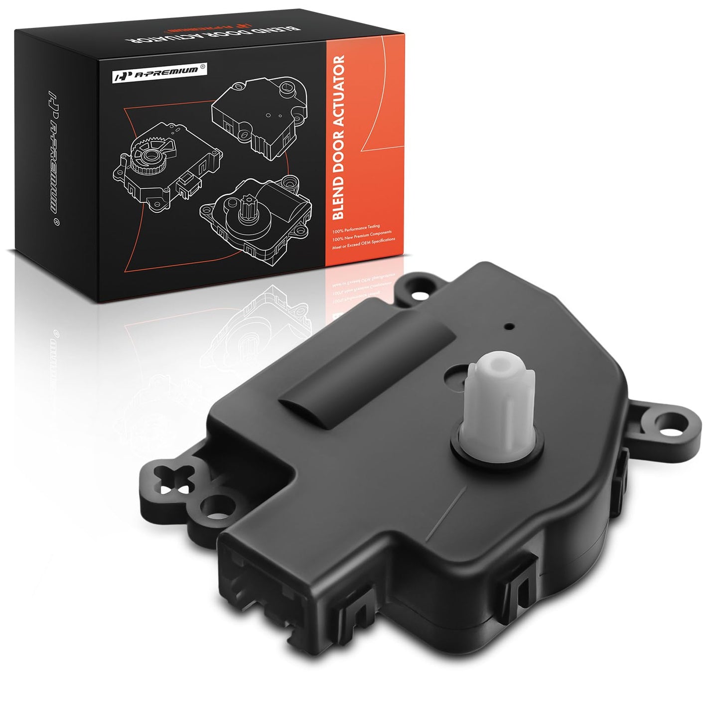 A-Premium HVAC Heater Blend Door Actuator Compatible with Dodge Charger 2008-2019, Grand Caravan, Challenger, Magnum, Dakota & Chrysler 300 2008-2019, Town & Country 2008-2016 & Ram Dakota, C/V