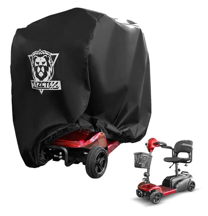 XYZCTEM 600D Waterproof Scooter Cover （L） Black Power Assisted Mobility Scooter Cover 48”