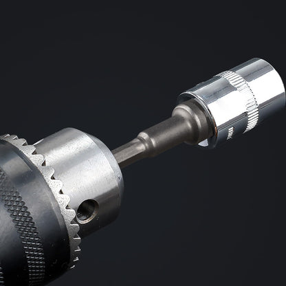 OIIKI 6 Pack 1/2 inch Square Socket Adapter Bit Set, Impact Driver Power Bits for Automotive DIY-1/4 Hex Shank