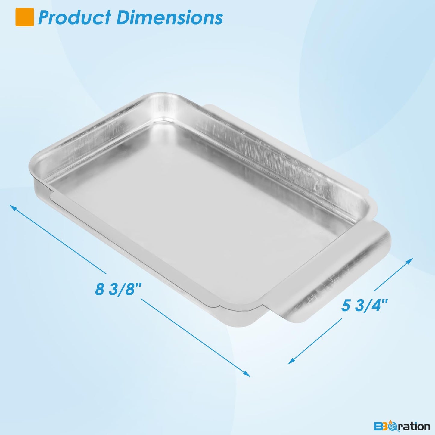 BBQration Grease Pan for Coleman Portable Roadtrip 9949 Series Grills, Drip Pan for Coleman Grill Accessories 9924, 9949-750, 9949-759, 9949-451 Grease Tray for Coleman Roadtrip Grill Parts
