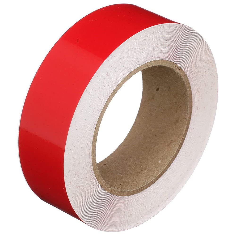 Seachoice Self-Adhesive Boat Striping Tape, 3 Mil Vinyl, 3/4 in. X 50 Ft., Red