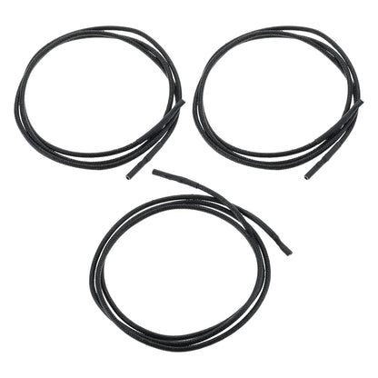 3Pcs Push Button Piezo Ignitor Sparker Cables Replacement Part for RV Stove Range, Compatible with Atwood, Wedgewood, Dometic, Suburban, Magic Chef, Garystone 3 or 4 Burner RV Stoves