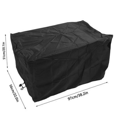 Rain Cover for Wagon Stroller, Waterproof Wagon Cover Professional Dustproof Protective UV Resistance Folding Wagon Rain Cover for Outdoor Camping Garden(97*56*51cm)