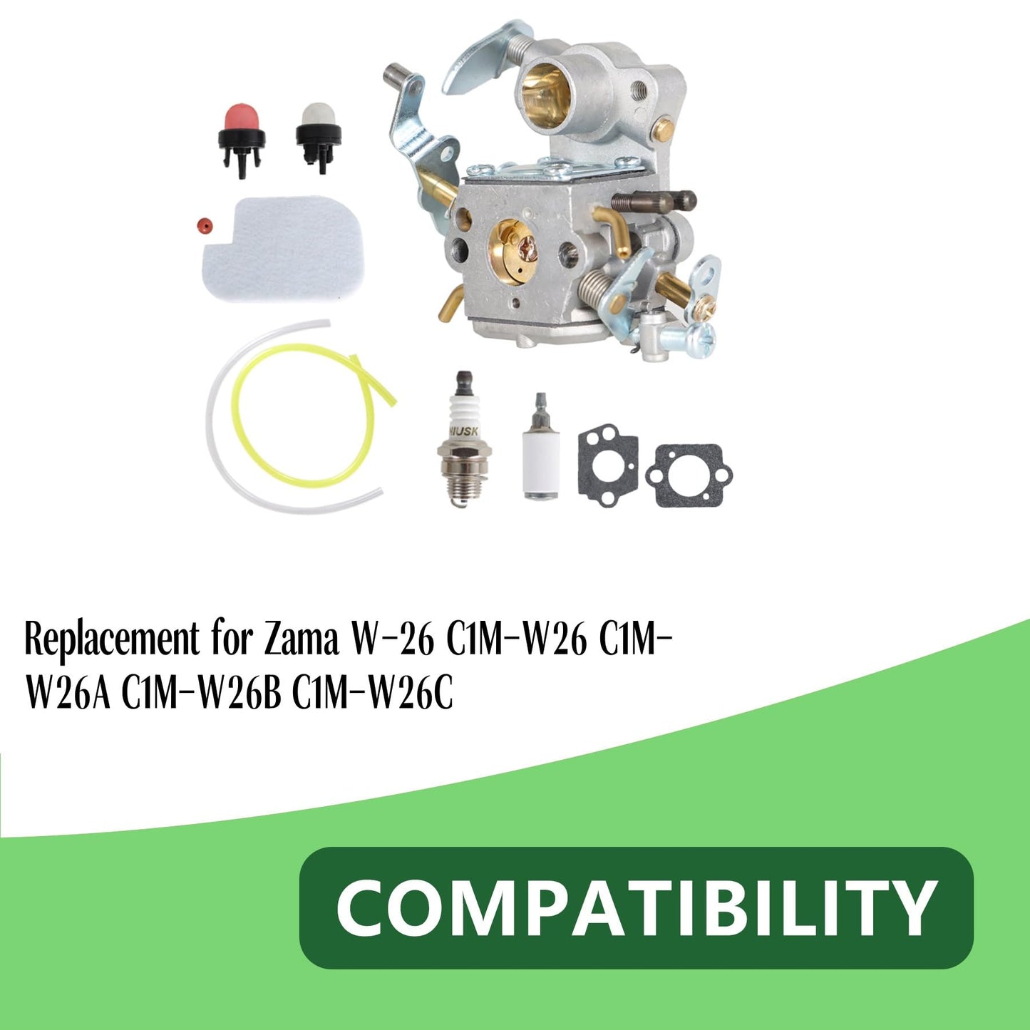 ALL-CARB Carburetor Kit Replacement for Poulan Pro SM4218AVX SM4518AVX P4018WTL PP3516AVX PP4218AVX P3314