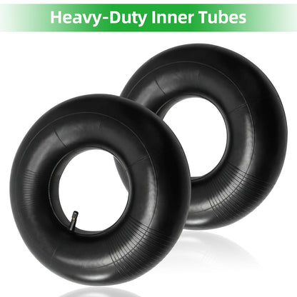 Artilife 2 Pack 15 x 6 00 6 Tire Tube,15X6.00-6 Inner Tube with TR-13 Valve Stem for Lawn Mower, ATVs, Go-Karts and more