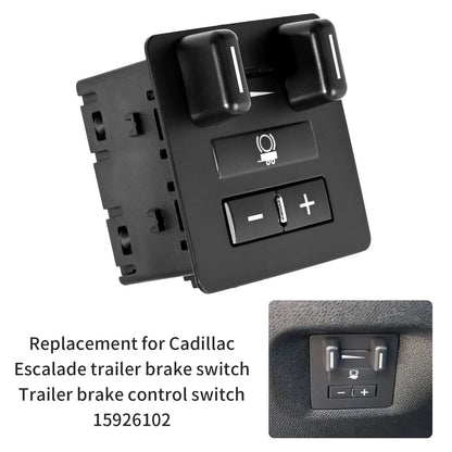15926102 Trailer Brake Control Switch Replacement for 2007-2014 Chevy Suburban Yukon Sierra Escalade Silverado Avalanche Tahoe