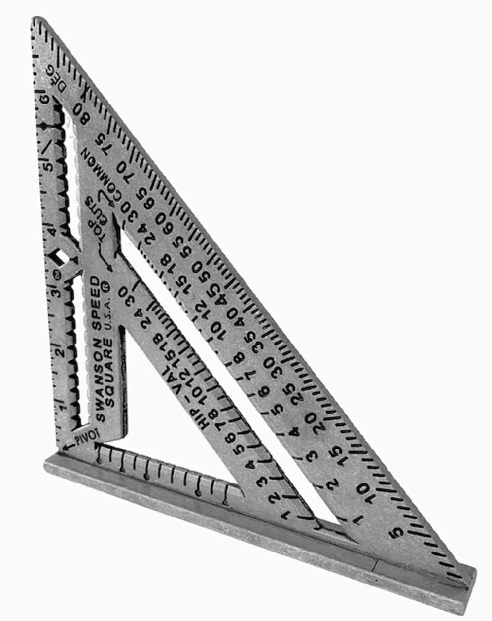 Swanson Tool Co Speed Square Pro 7" with Pro Blue Book, Model S0100-A