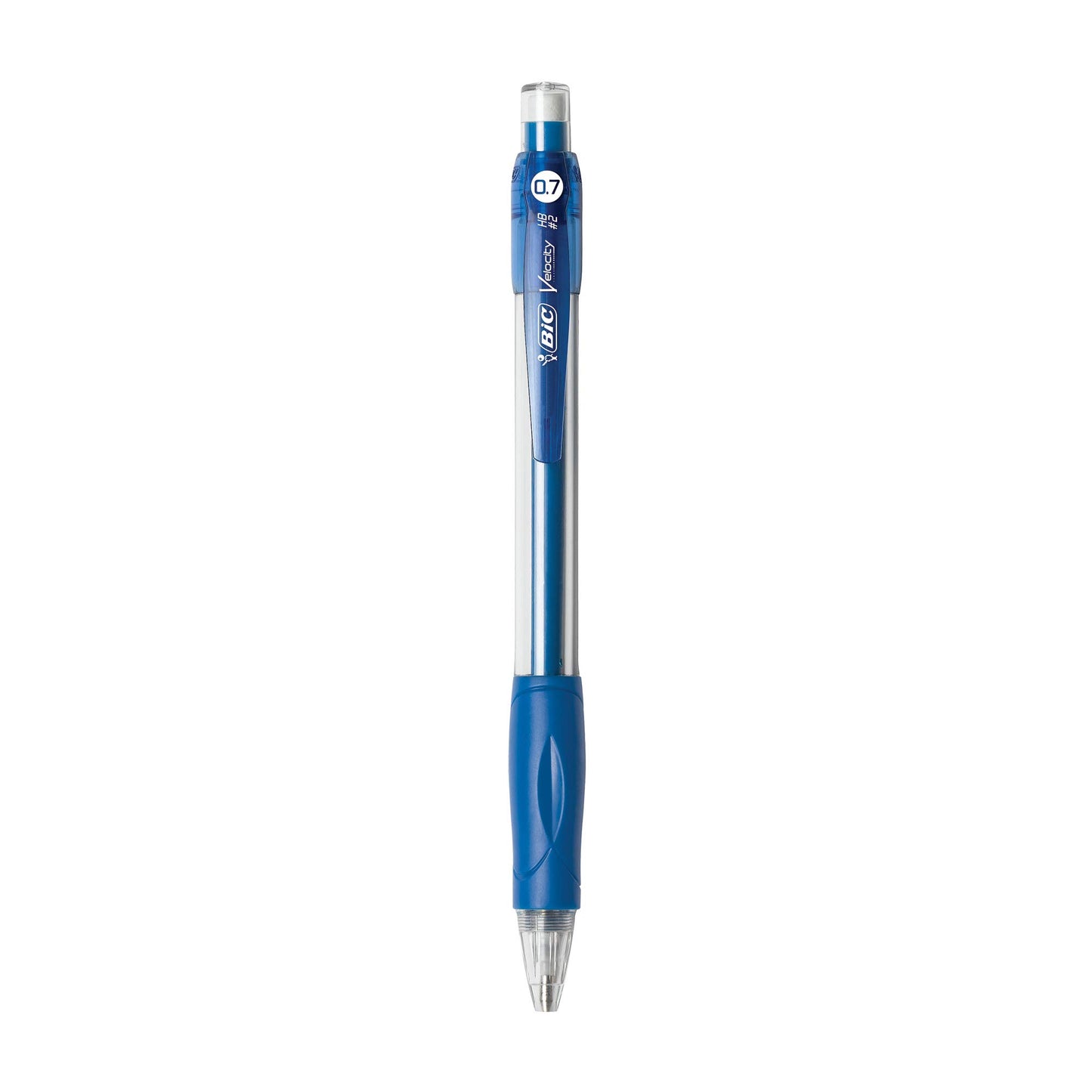 BIC MV711-BLK Velocity Mechanical Pencils, Black, 0.7mm, Dozen Box (Blue, Barrel Only)