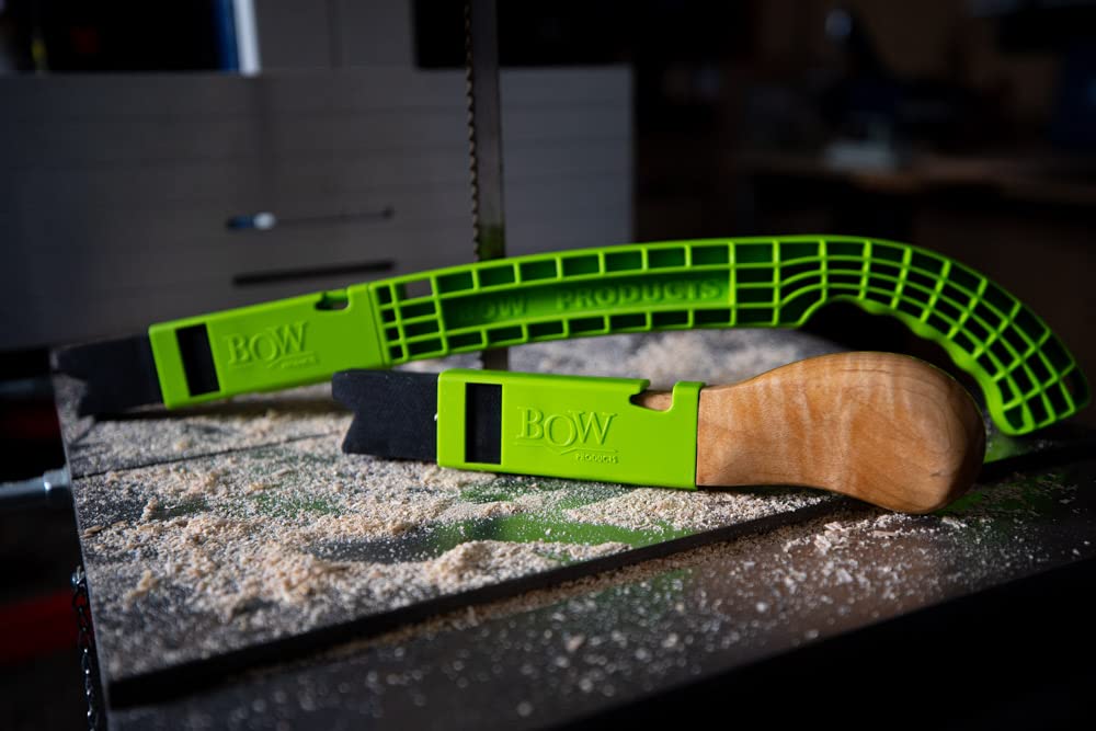 BOW Products PushPRO Push Stick PP1 - EVA Tipped Push Block for Table Saws - Reduces Vibrations and Improves Material Grip - Woodworking Safety Accessory