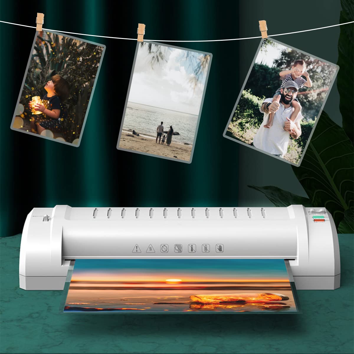 BESTEASY 3 Mil Thermal Laminating Pouches, Clear Thermal Laminating Sheets 9" x 11.5" Letter Size, Hold 8.5" x 11" Sheet (200 Pack)