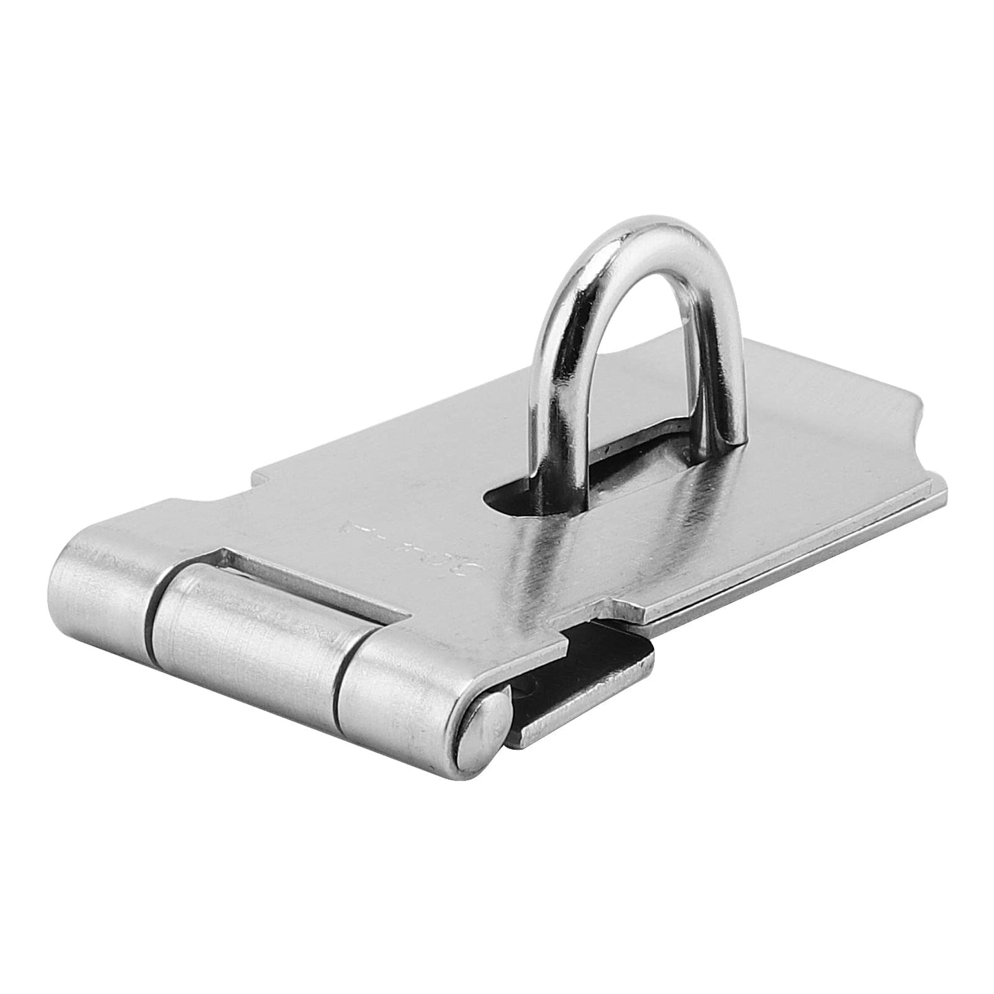 SENJEOK 10 PCS 3 Inch Door Locks Hasp Latch, Stainless Steel Padlock Hasp Latch with Screws, Clasp Hasp Lock Latch for Bedroom, Windows