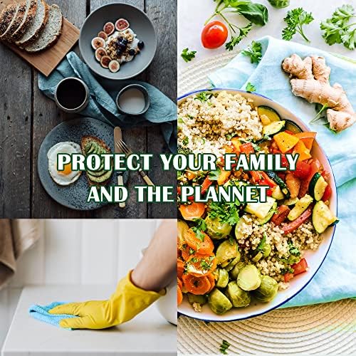 Minasuki Reusable Paperless Paper Towels - Zero Waste Eco Friendly Washable Paper Towel,Lint Free Highly Absorbent Kitchen Cleaning Cloths,30 Pack Fast Drying Solid Color Cloth Napkins 10x10 Inches