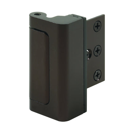 Prime-Line Products U 11126 Door Blocker Entry Door Stop, Bronze Anodize Finish