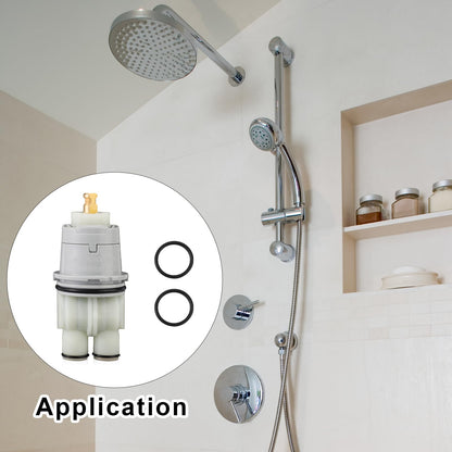 BOXOB RP46074 Shower Valve Replacement for Delta, Faucet Tub Shower Cartridge Replacement Compatible with Delta 13/14 Series Single Handle Bathtub and Shower