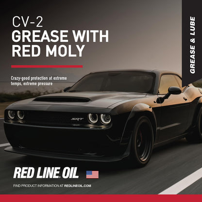 Red Line 80401 CV-2 Synthetic Grease - 14 oz. Jar