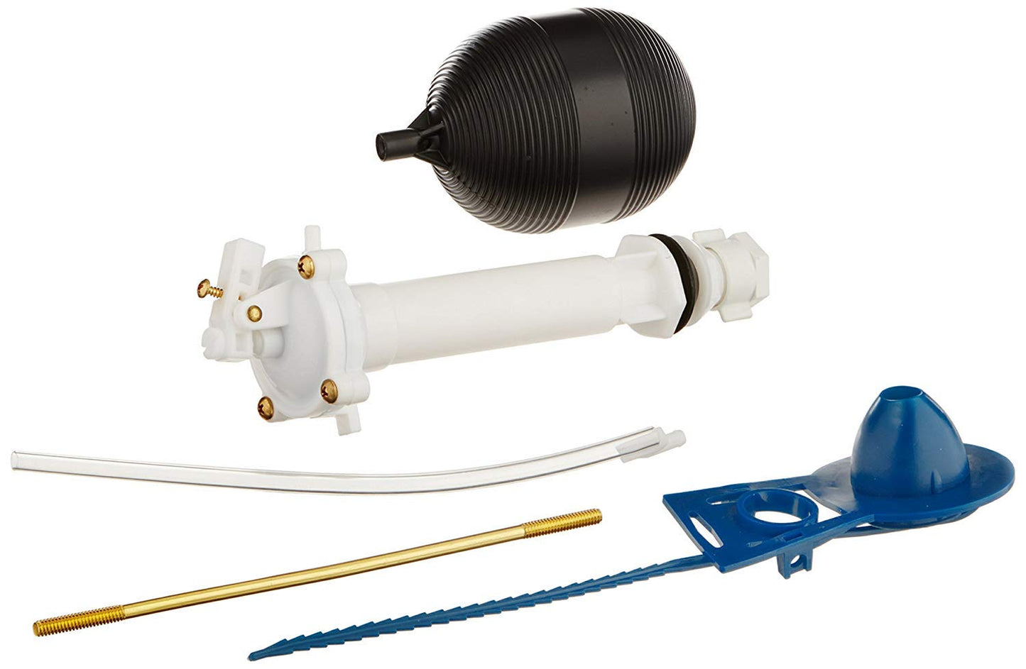 Plumb Pak Complete Toilet Repair Kit Fill Valve, Flapper, Float Replacement for 8.5" Tanks