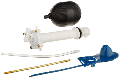 Plumb Pak Complete Toilet Repair Kit Fill Valve, Flapper, Float Replacement for 8.5" Tanks