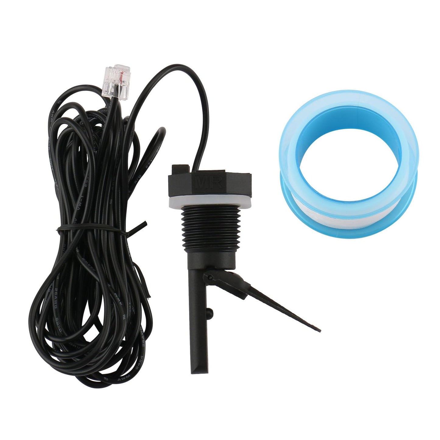 Wengart GLX-FLO-RP Flow Switch Compatible with Hayward Goldline Salt Systems,High-Sensitivity Paddle for Variable Speed Pumps,15ft Winter-Rated Reinforced Cable,Direct Replacement for AquaRite