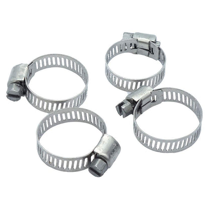 2pcs Brass Hose Barb Fitting 90 Degree Elbow 5/8" Barbed x 5/8" Barbed For Air/Water/Fuel/Oil/ Gases With 4pcs stainless steel clamps