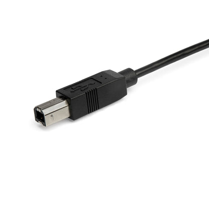 StarTech.com 2m 6ft USB C to USB B Cable - USB 2.0 - USB Type C Printer Cable M/M - USB 2.0 Type-C to Type-B Cable (USB2CB2M)