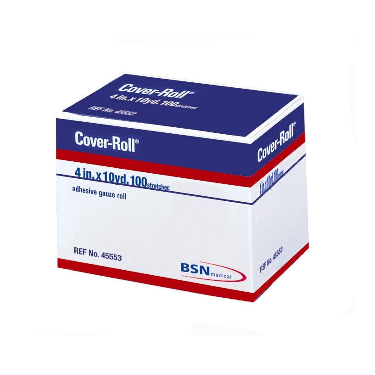 BSN 45553 Medical Cover-Roll Stretch Adhesive Bandage, 4" x 10 yd.