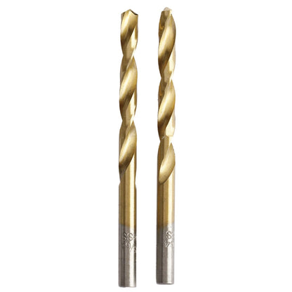 Yaegoo 99 PCS Titanium Twist Drill Bit Set - High Speed Steel for Metal, Steel, Wood, Plastic, Copper, Aluminum Alloy with Storage Case
