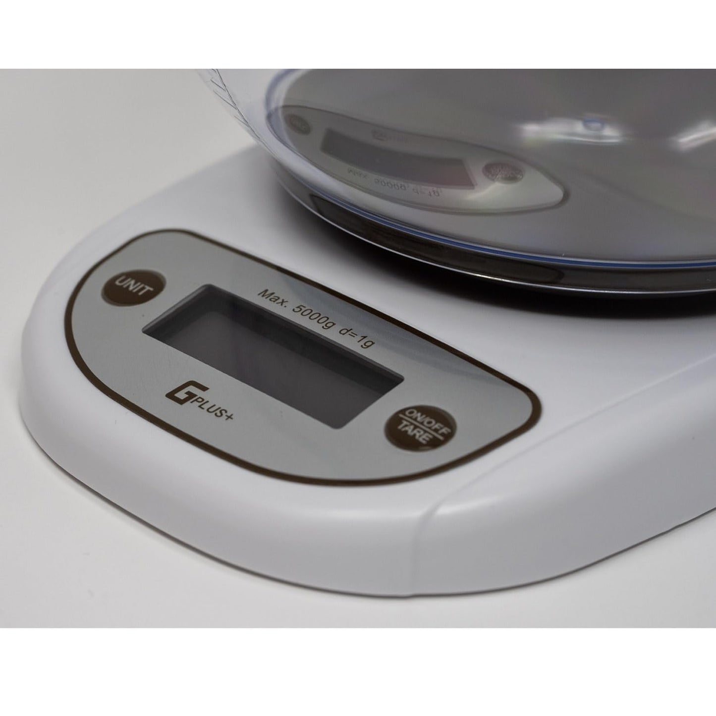Digital Kitchen Scale with Removable Bowl, 5000g/11lb Capacity, 0.1oz Accuracy, Cooking/Baking/Weight Loss, 2 Modes, Tare Feature - Batteries Included
