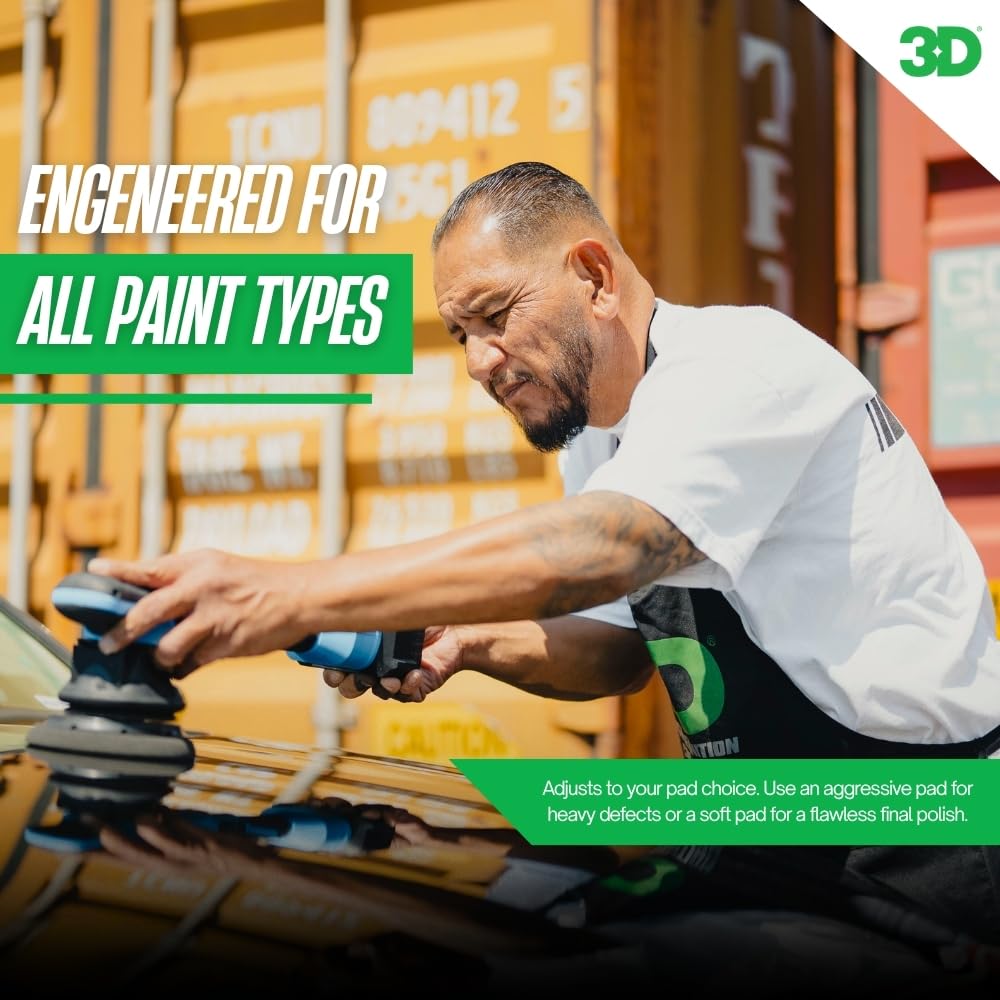 3D One - Professional Cutting, Polishing, and Finishing Compound (8 oz.) for Paint Correction, Auto Detailing and Buffing