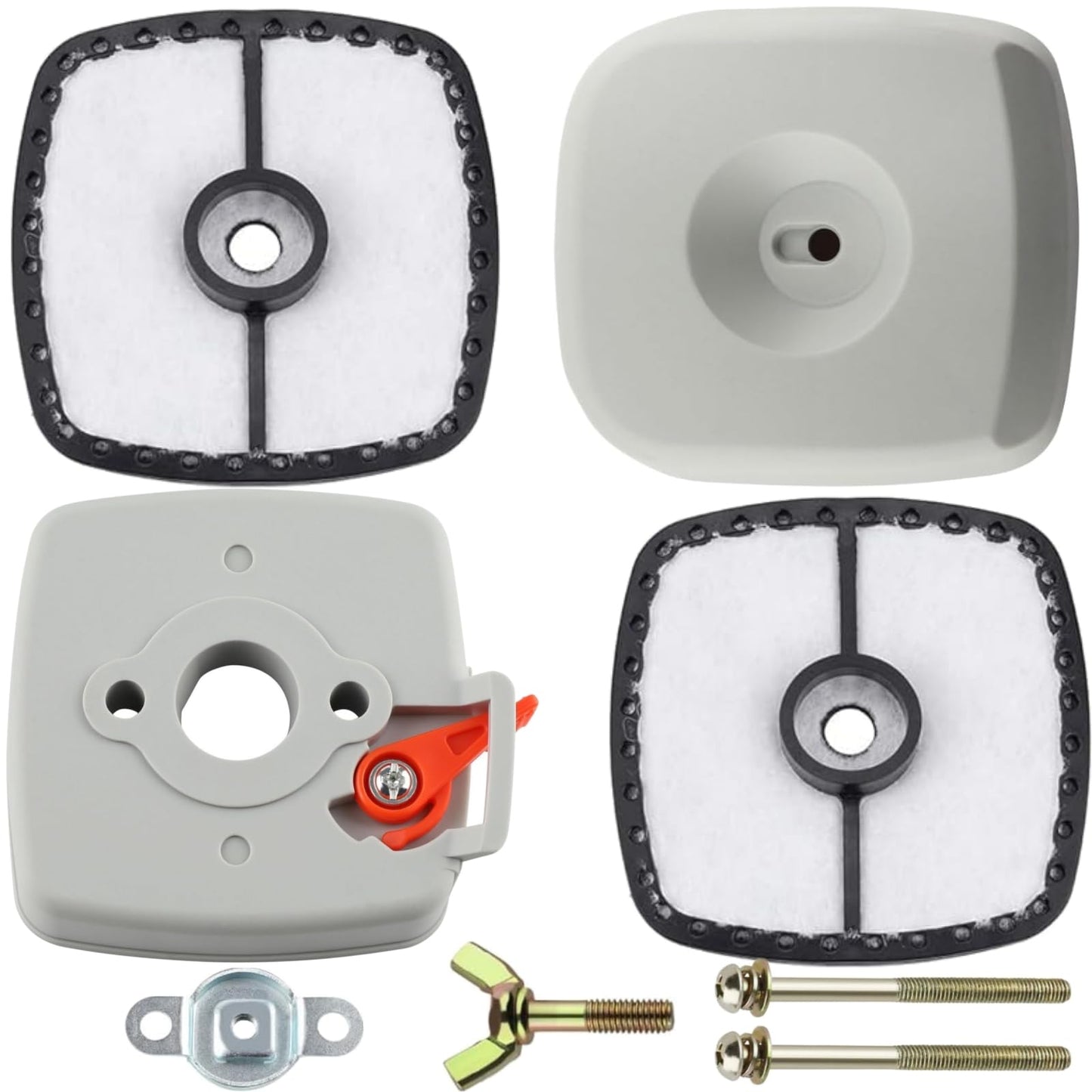 CAFEZAYO SRM 210 Air Filter Cover Kit Fits for Echo SRM210 SRM-230 SRM230 GT-200 GT-230 PE-230 ES-250 PE-231 PB-250 PB-250LN Trimmers Brushcutter Pruner Blower